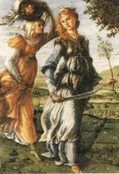 Sandro Botticelli (Sandro Filipepi): Judit visszatérése (Galleria degli Uffizi) 